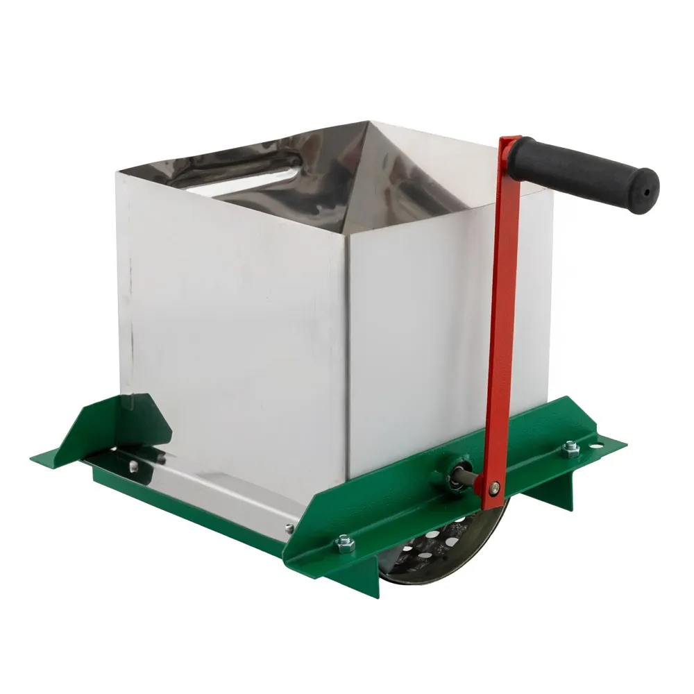 Răzătoare manuală pentru fructe 6 L, complet inox, 100 kg/h [2]