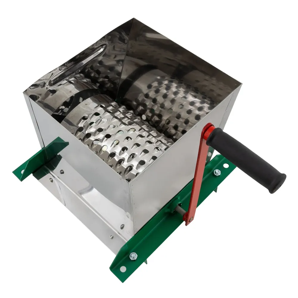 Răzătoare manuală pentru fructe 6 L, complet inox, 100 kg/h [1]