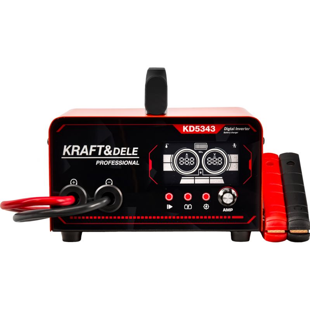 Redresor baterii 12/24 V, 30 A, pornire 200 A, pentru baterii 50–400 Ah, KD5343 [1]