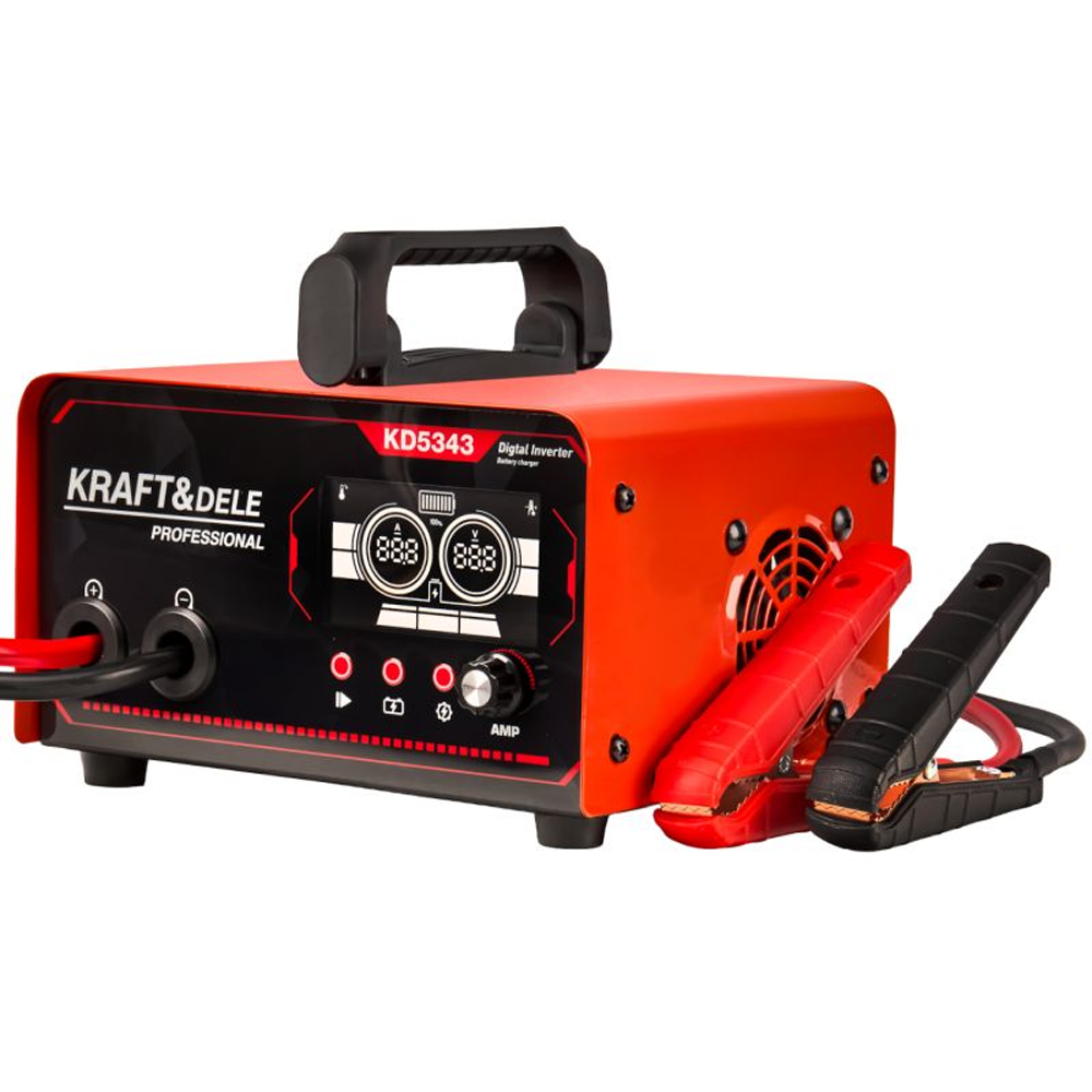 Redresor baterii 12/24 V, 30 A, pornire 200 A, pentru baterii 50–400 Ah, KD5343 [2]