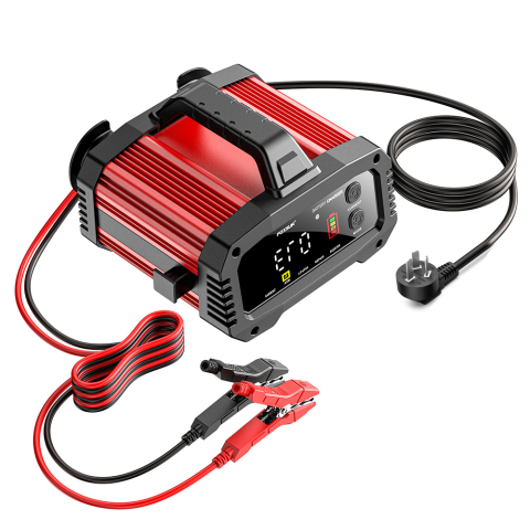 Redresor Auto Profesional FOXSUR 25A, 12V-24V, pentru Baterii Litiu, LiFePO4, Plumb-Acid și Funcție Pulse Repair [2]
