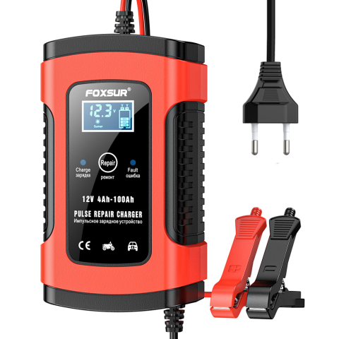 Redresor Auto și Moto 12V 5A, Inteligent cu Funcție de Reparare prin Pulsuri, Lead-Acid [1]