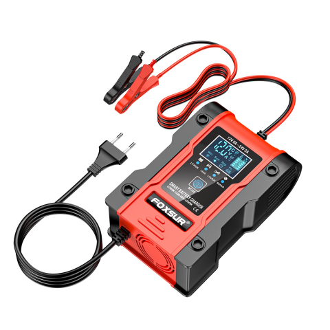 Redresoare - Redresor Auto și Moto Inteligent 12V 6A / 24V 3A, 7 Etape de Încărcare, Ecran LCD și Funcție Reparare Puls