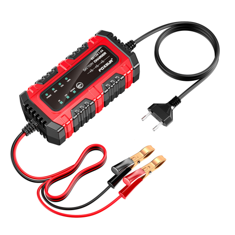 Redresoare - Redresor Inteligent 6V/12V 1.5A pentru Mentenanță și Încărcare Trickle, Baterii Moto și Auto FOXSUR