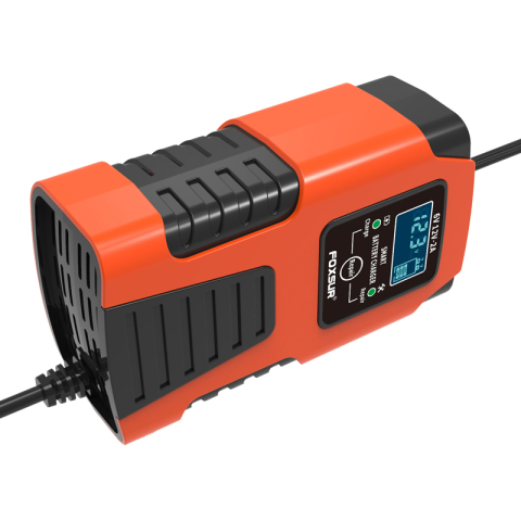Redresor Inteligent 6V/12V 2A cu Afișaj Digital, pentru Baterii Plumb-Acid Auto și Moto [4]