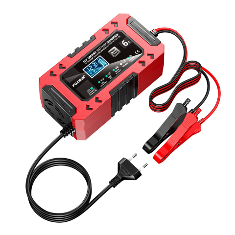 Redresoare - Redresor Inteligent Baterii 12V 6A cu 10 Etape de Încărcare și Funcție Sursă de Alimentare FOXSUR