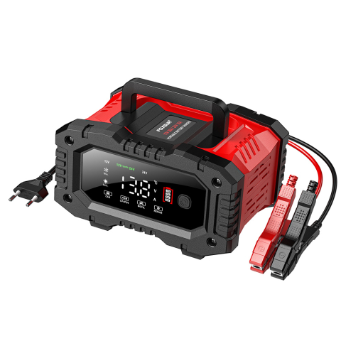 Redresoare - Redresor Inteligent Lead-Acid 12V/24V, 20A/10A, Funcție Reparare și Afișaj LCD, 7 Etape Încărcare - FOXSUR
