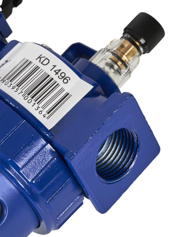 Reductor de Presiune Pneumatic 1/2", Filtru Separator de Apă și Lubrifiant, Manometru 10 Bar, Debit 1000 l/min [8]