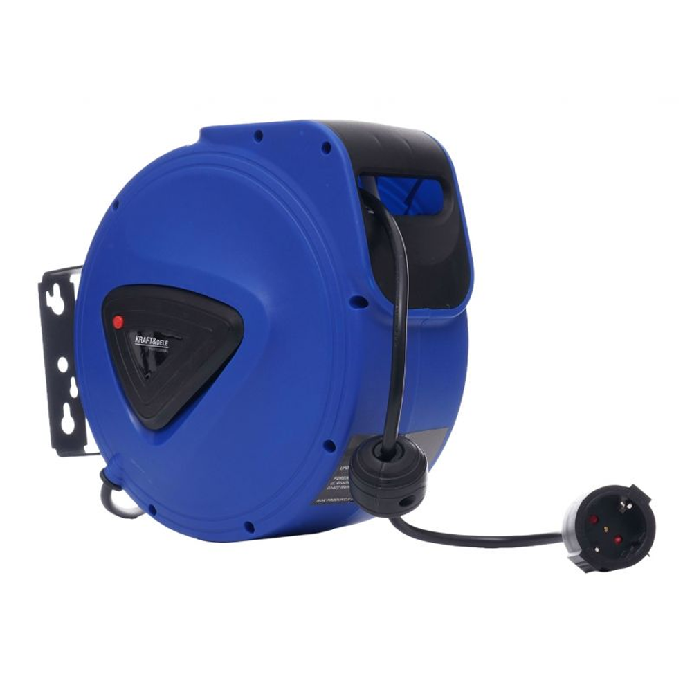 OFERTA ZILEI - Rolă automată cu cablu electric 15 m, 250 V, 16 A, protecție la supraîncălzire, KD4028