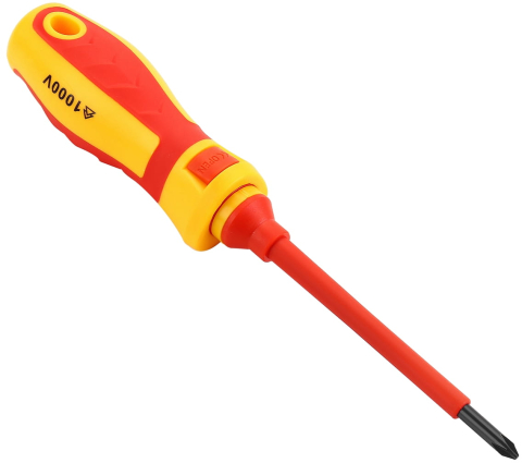 Set 14 Șurubelnițe Izolate 1000V, Certificare VDE/GS, Mâner Ergonomic și Tester Tensiune inclus [5]