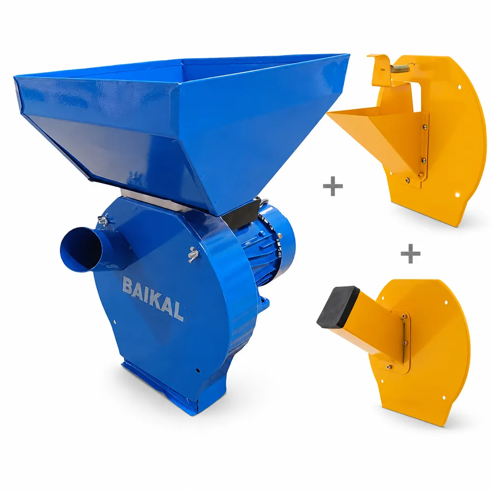 Mori de cereale și Batoze pentru porumb - SET: Moară electrică BM3900 pentru cereale și porumb, 3900W, 240 kg/h + Accesorii Fructe și Lucernă