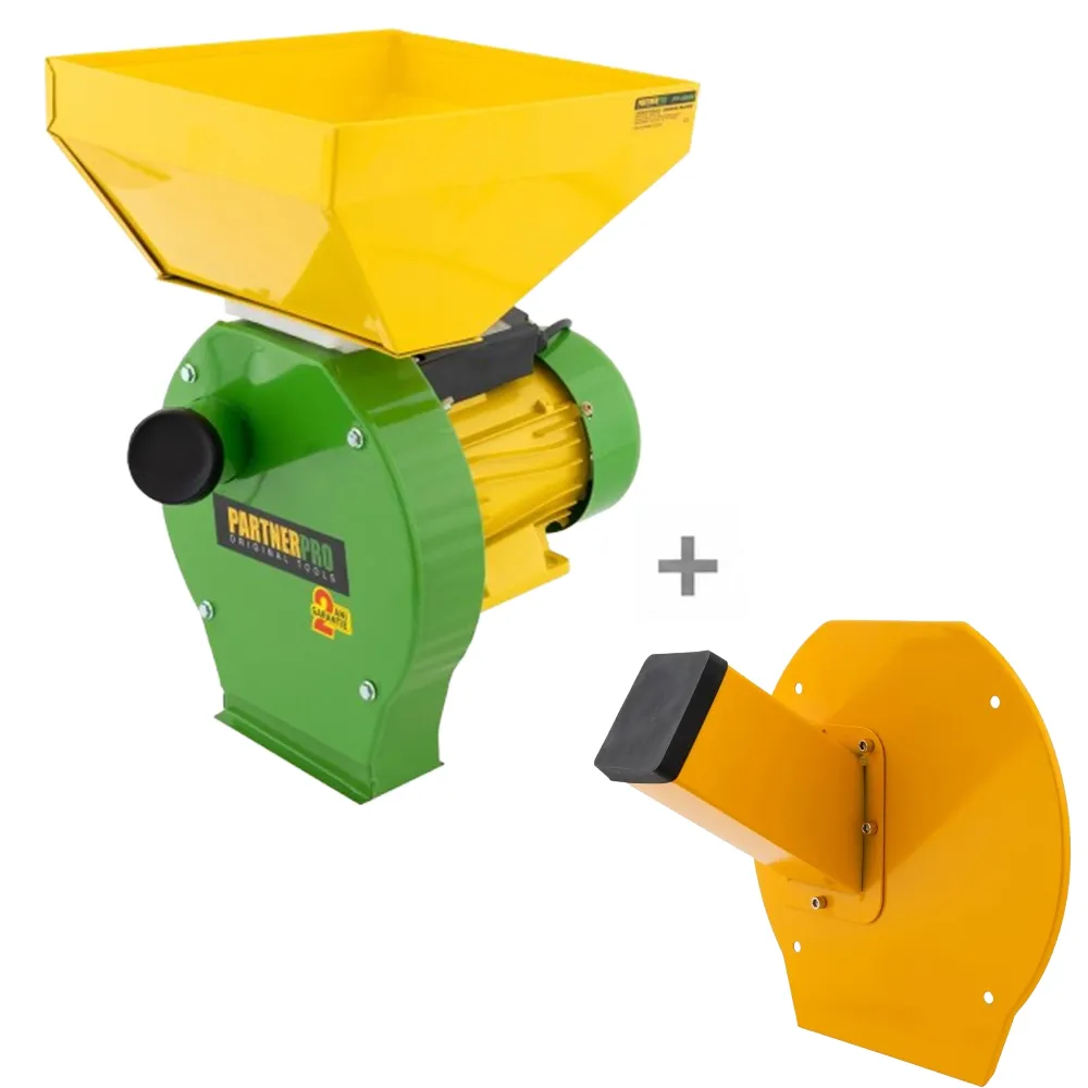 Mori de cereale și Batoze pentru porumb - SET: Moară electrică PP3900 pentru cereale și porumb, 3900W, 240 kg/h + Accesoriu Lucernă