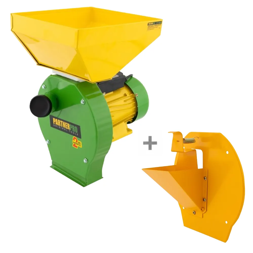 OFERTA ZILEI - SET: Moară electrică PP3900 pentru cereale și porumb, 3900W, 240 kg/h + Accesoriu Fructe