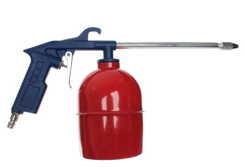 Kit accesorii compresor, Profesionale 8 Piese - Pistol de Vopsit, Pistol de Umflat cu Manometru, Suflantă, Pistol de Spălat și Accesorii [3]