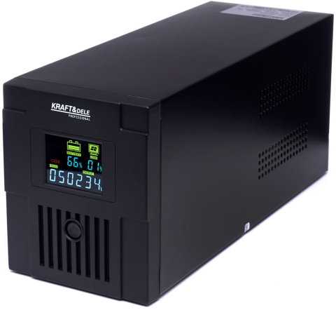 Oferta zilei - Sursă de Alimentare Neîntreruptibilă (UPS) 1500VA, 900W, Afișaj LCD, Timp Transfer 4-8ms, Autonomie și Protecție Echipamente