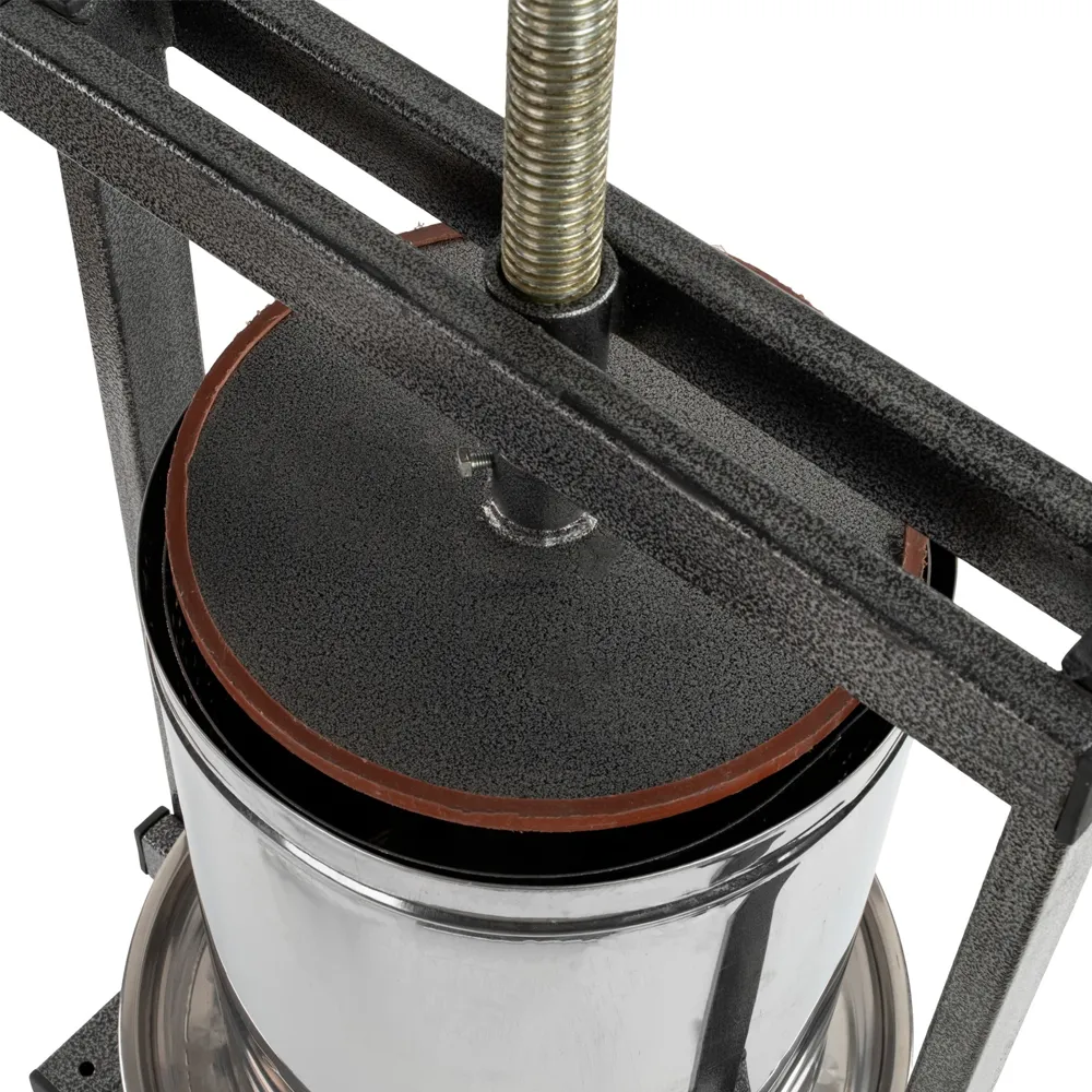 Teasc manual pentru struguri 25 L, inox, cu sac tescovină [2]