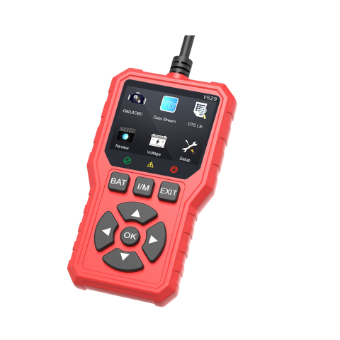 Testere Baterii si OBD - Tester Diagnoză Auto OBD2 V529, Cititor și Ștergere Coduri Eroare Motor, Scaner Profesional Multimarcă, FOXSUR