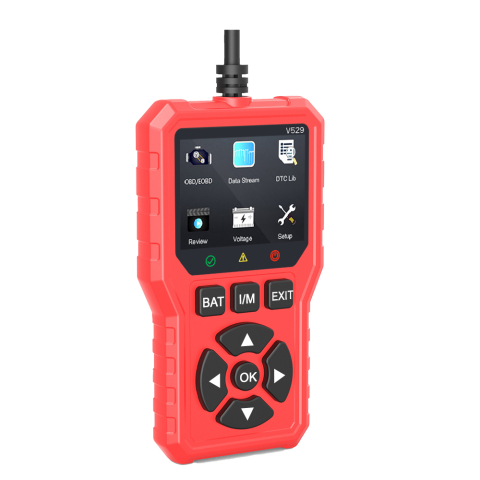 Tester Diagnoză Auto OBD2 V529, Cititor și Ștergere Coduri Eroare Motor, Scaner Profesional Multimarcă, FOXSUR [1]