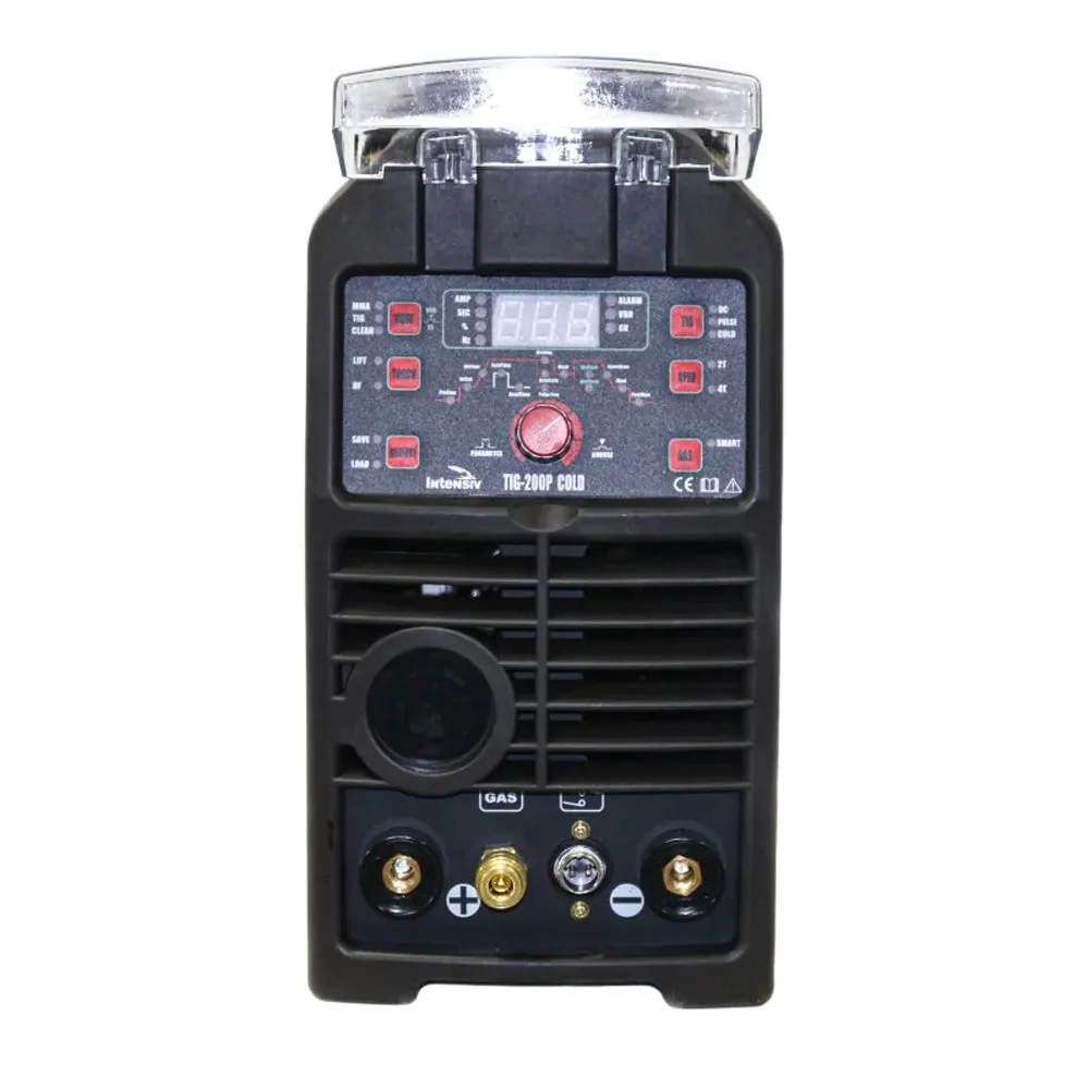 Aparat de sudură TIG/WIG și MMA 200A, control digital MCU, tehnologie IGBT și pistolet TIG inclus, TIG 200P DC COLD [1]