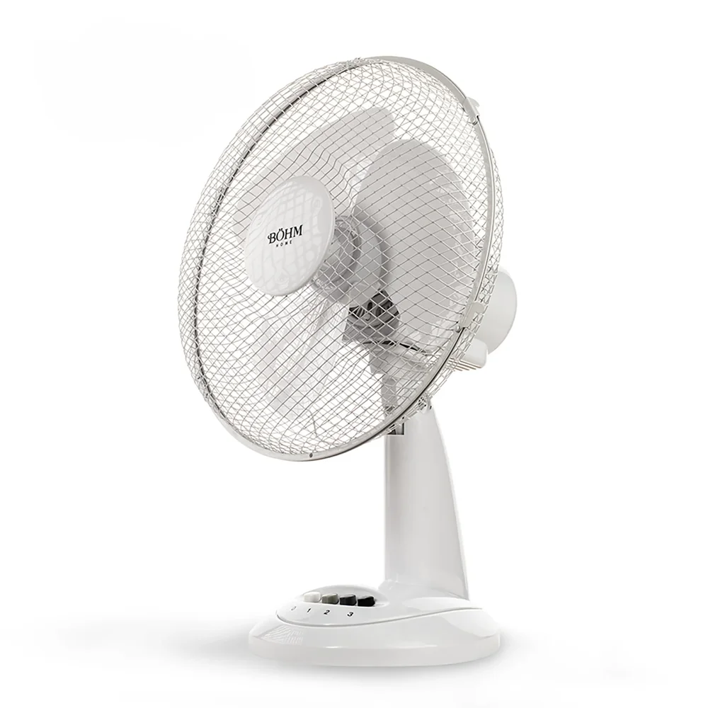 Ventilatoare - Ventilator de birou 12”, 40 W, 3 viteze, funcționare silențioasă