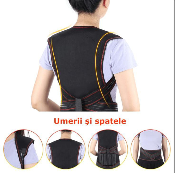 VESTĂ TURMALINĂ CU FUNCȚIE DE CORECTOR PENTRU SPATE [8]