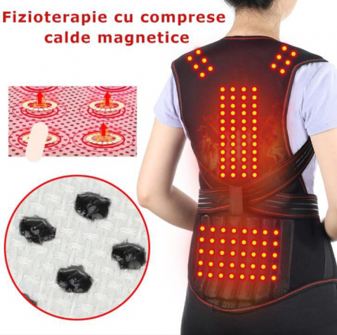 Produse - VESTĂ TURMALINĂ CU FUNCȚIE DE CORECTOR PENTRU SPATE