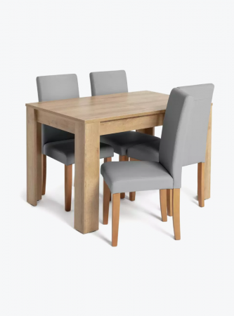 Bucatarie - IKEA set gray (4 scaune)