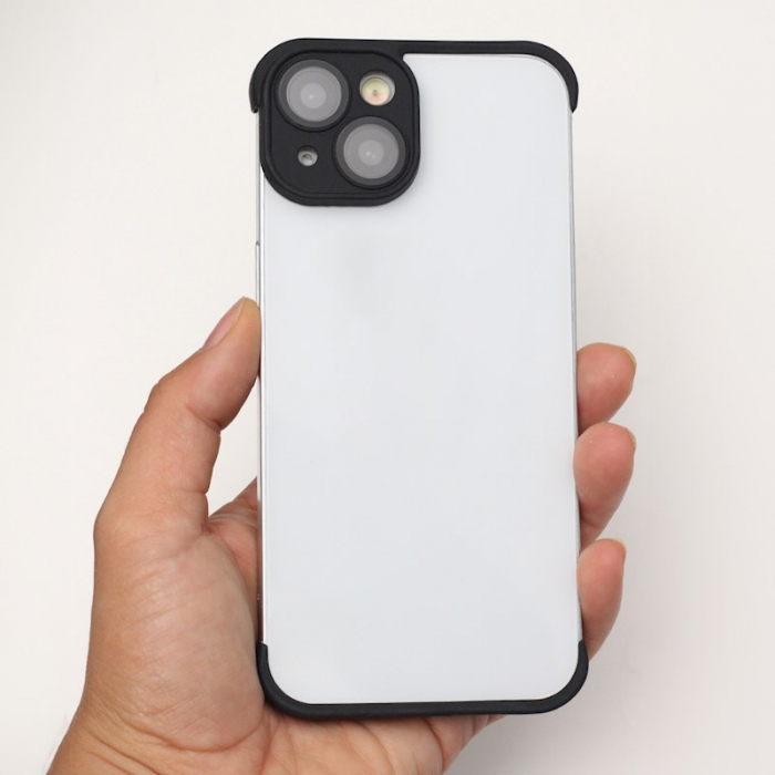 Bumper protectie pentru iPhone Seria 12,13, 14, Negru [4]