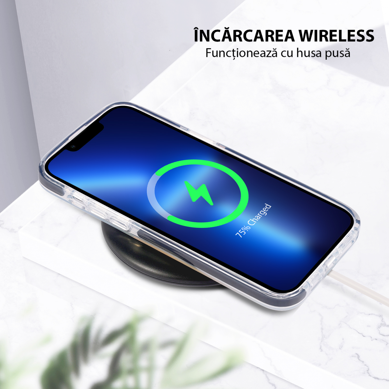 Husa pentru iPhone 12/12 Pro, Stay Groovy, Elen Case [3]