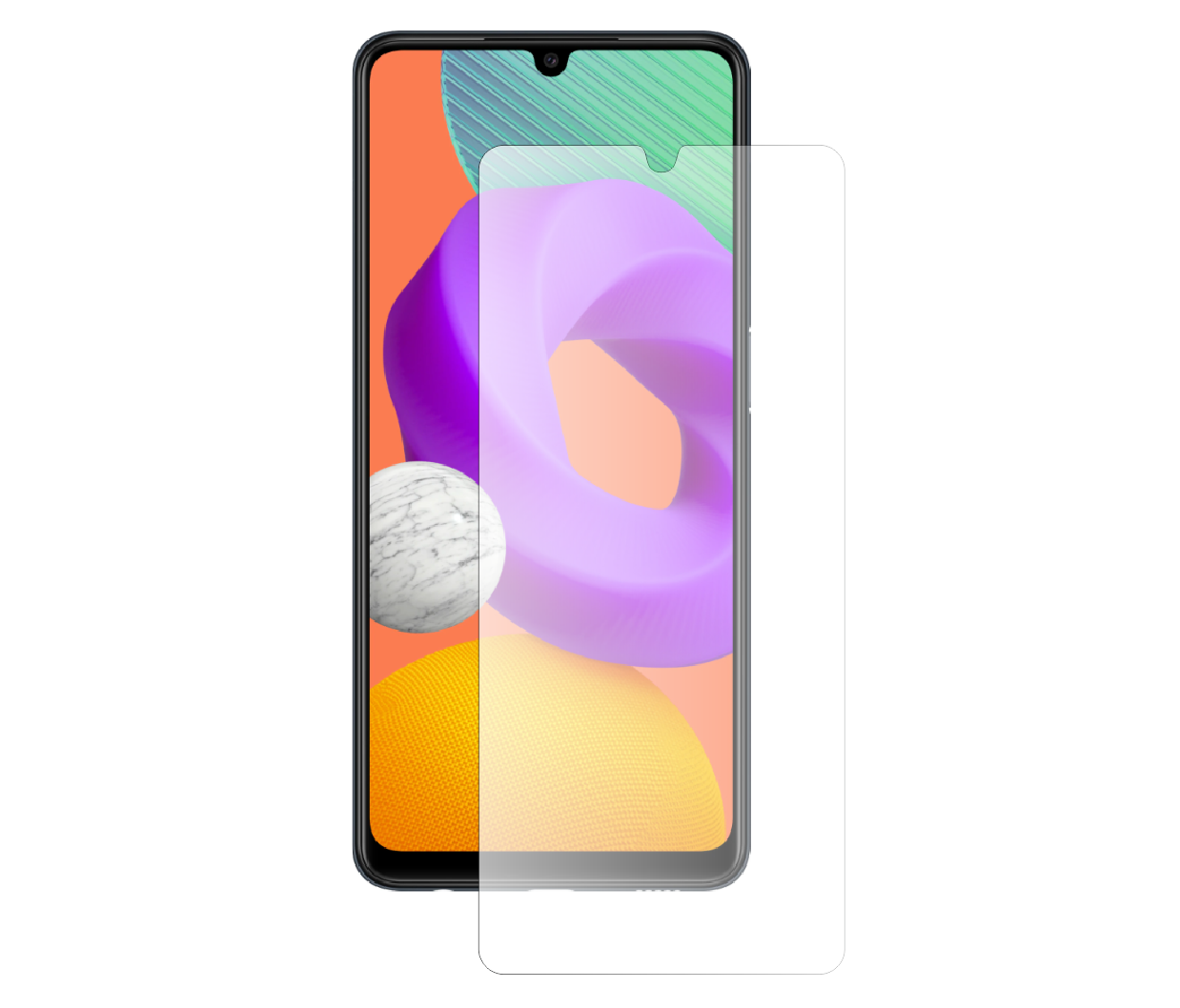 Samsung Galaxy M22 Folie Protectie 9H [1]