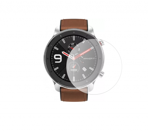 FOLIE PROTECȚIE SMARTWATCH - Amazfit GTR 47mm, 2 bucati - Folie protectie Compatibila