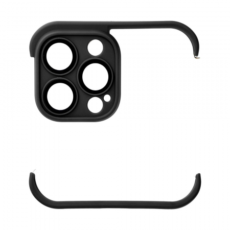 Mini TPU Bumper - Bumper protectie pentru iPhone Seria 12,13, 14, Negru