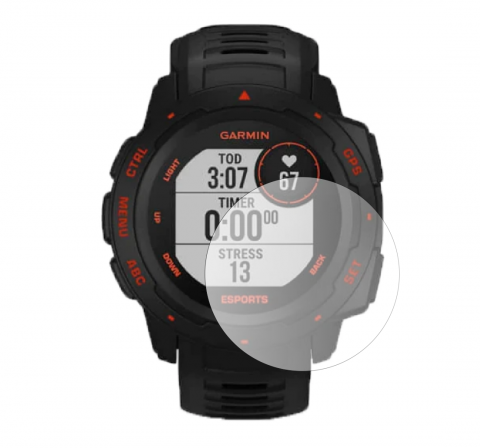 FOLIE PROTECȚIE SMARTWATCH - Garmin Instinct - Esports Edition - Folie protectie Compatibila, Set 2 Buc