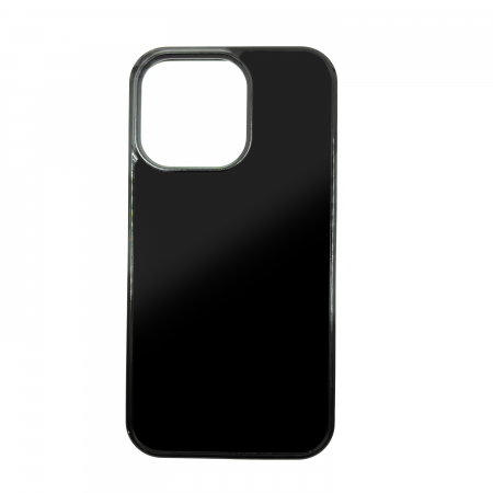 COLECTII DE HUSE ELENCASE - Husa ELENCASE, Black, Laterale Soft Grip TPU si Spate Hard PC, Slim, Margini Ridicate pentru Protectia Ecranului si a Camerelor