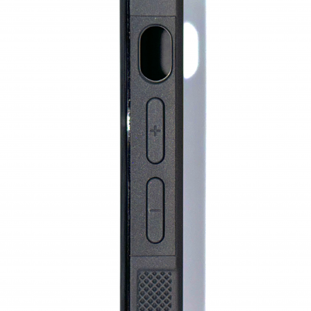 Husa ELENCASE, Polygon Purple, Laterale Soft Grip TPU si Spate Hard PC, Slim, Margini Ridicate pentru Protectia Ecranului si a Camerelor [3]
