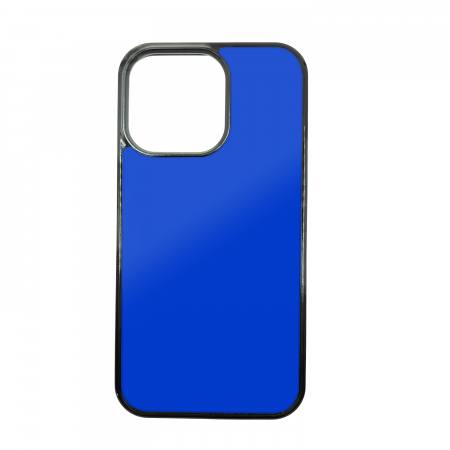 COLECTII DE HUSE ELENCASE - Husa ELENCASE, Blue, Laterale Soft Grip TPU si Spate Hard PC, Slim, Margini Ridicate pentru Protectia Ecranului si a Camerelor