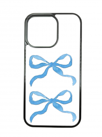 COLECTII DE HUSE ELENCASE - Husa ELENCASE, Blue Ribbon, Laterale Soft Grip TPU si Spate Hard PC, Slim, Margini Ridicate pentru Protectia Ecranului si a Camerelor