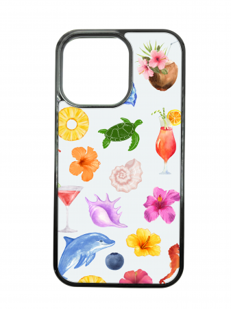 COLECTII DE HUSE ELENCASE - Husa ELENCASE, Marina, Laterale Soft Grip TPU si Spate Hard PC, Slim, Margini Ridicate pentru Protectia Ecranului si a Camerelor