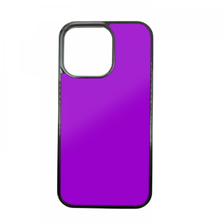 COLECTII DE HUSE ELENCASE - Husa ELENCASE, PURPLE, Laterale Soft Grip TPU si Spate Hard PC, Slim, Margini Ridicate pentru Protectia Ecranului si a Camerelor