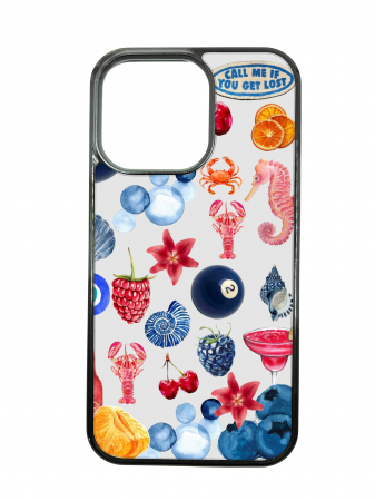 Husa ELENCASE, Summer Loving, Laterale Soft Grip TPU si Spate Hard PC, Slim, Margini Ridicate pentru Protectia Ecranului si a Camerelor Husa ELENCASE, Summer Loving, Laterale Soft Grip TPU si Spate Hard PC, Slim, Margini Ridicate pentru Protectia Ecranului si a Camerelor