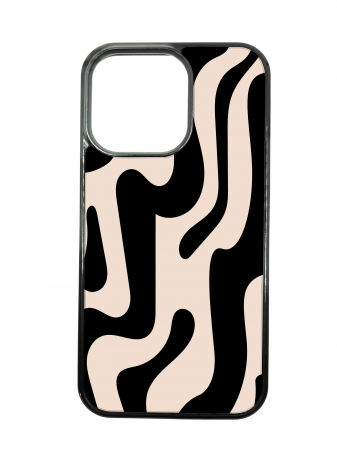 COLECTII DE HUSE ELENCASE - Husa ELENCASE, Vibrations, Laterale Soft Grip TPU si Spate Hard PC, Slim, Margini Ridicate pentru Protectia Ecranului si a Camerelor