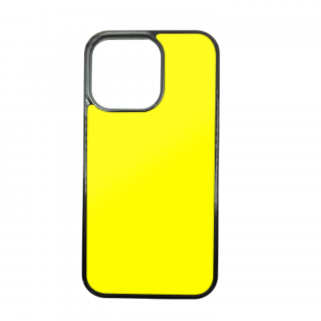 COLECTII DE HUSE ELENCASE - Husa ELENCASE, Yellow, Laterale Soft Grip TPU si Spate Hard PC, Slim, Margini Ridicate pentru Protectia Ecranului si a Camerelor