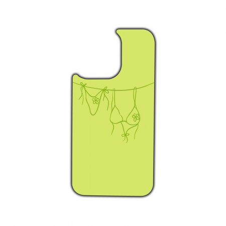 Husa si Plate MagChange - MagChange Plate, Lime Bikini, Spate Interschimbabil