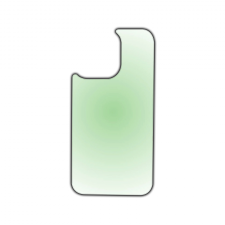 Husa si Plate MagChange - MagChange Plate, Green Aura, Spate Interschimbabil