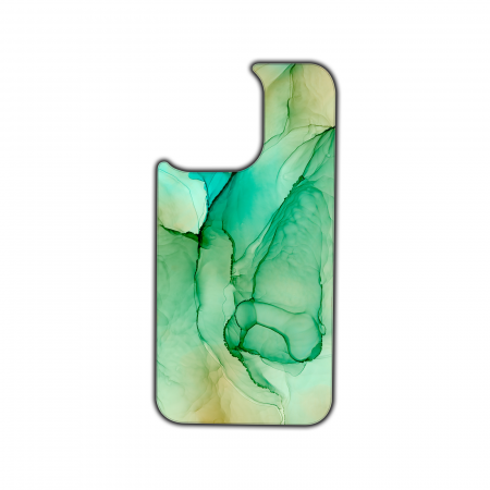 MagChange Plate - MagChange Plate, Turquoise and yellow marble, Spate Interschimbabil