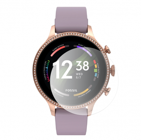 FOLIE PROTECȚIE SMARTWATCH - Smartwatch Fossil Gen6 - Folie protectie Compatibila, Set 2 Buc