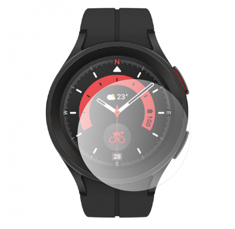 FOLIE PROTECȚIE SMARTWATCH - Smartwatch Samsung Galaxy Watch5 Pro, 45mm - Folie protectie Compatibila, Set 2 Buc