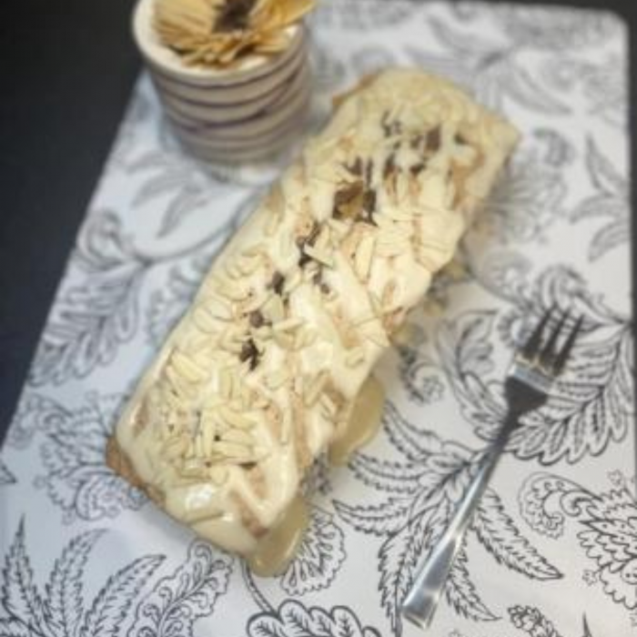 Chec artizanal glazurat cu fulgi MIGDALE, 350 g [5]