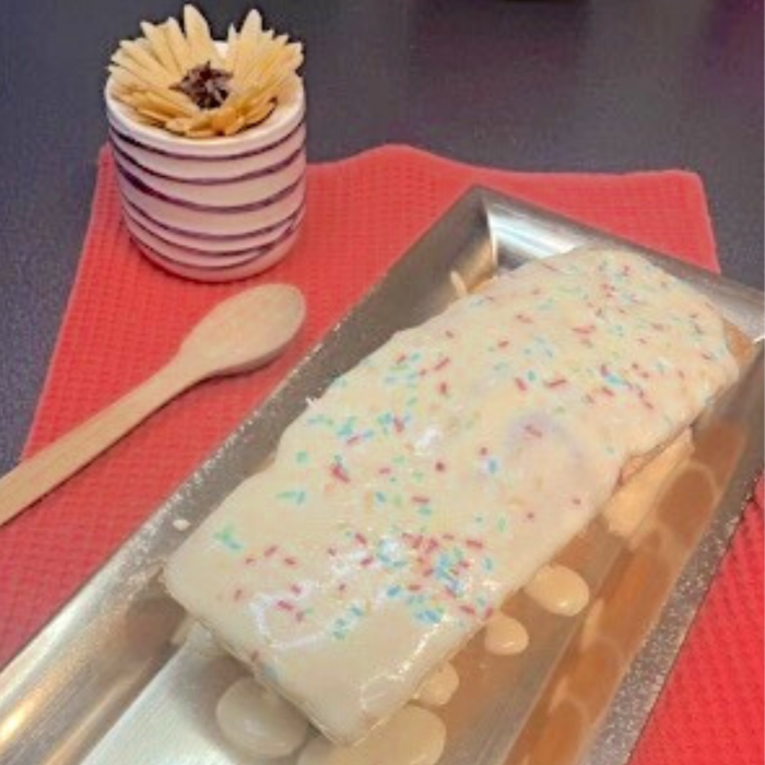 Chec artizanal glazurat Curcubeu, 600 g [5]