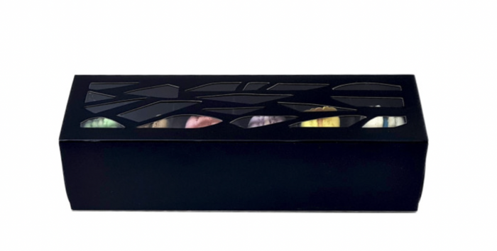 Cutie elegantă cu 6 macarons [2]